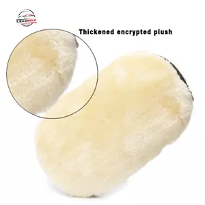 دستکش شستشوی پوست بره لیدمکس مدل Fluff Wash Mitt