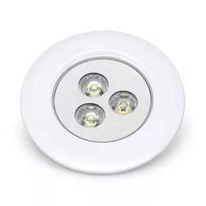 چراغ توکار استخری LED تک رنگ 3 وات