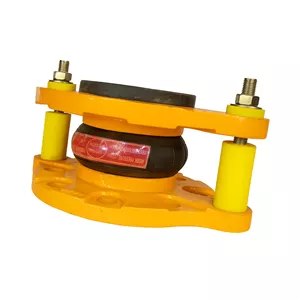 لرزه گیر لاستیکی مهاردار قرمز 12 اینچ PN 10 پادفلکسور