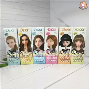 شامپو رنگ مو شانه دار دکسی DEXE HAIR COLOR COMB