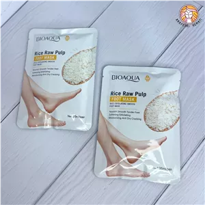 ماسک روشن کننده و آبرسان پا برنج بیواکوا