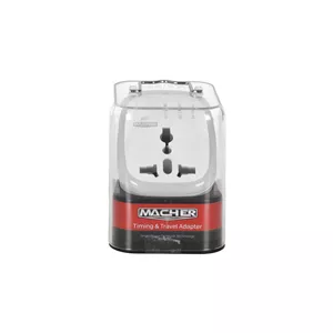 تبدیل برق 3 به 2 تایمر دار Macher مدل MR-265 - سفید -RYL
