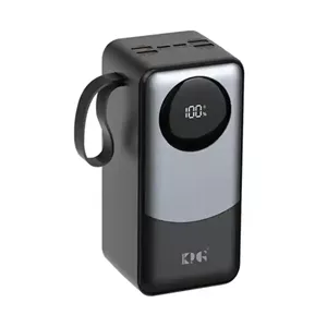 پاوربانک PD و فست شارژ KPG 50000mAh مدل KPG-502 22.5W - مشکی - kZN (گارانتی شش ماهه Kezen)