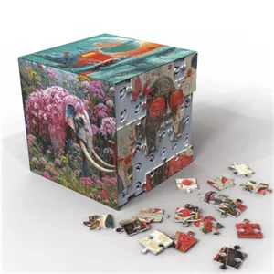 پازل سه بعدی ۲۱۶ تیکه ۴ طرفه wonder 3d puzzle educa