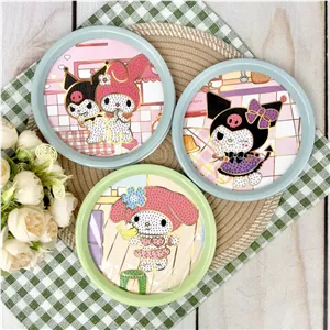 تابلو نقاشی الماس دایره کوچک