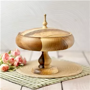 شکلات خوری چوب گردو قطر25 