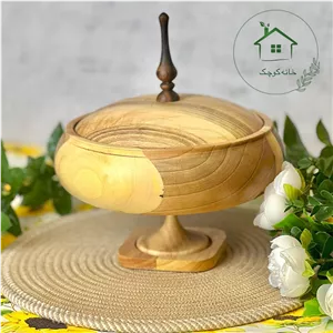 شکلات خوری چوب گردو قطر 20 