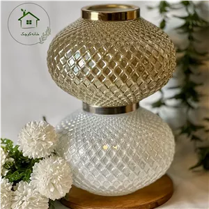 گلدان خمره ای بزرگ طرح لوزی