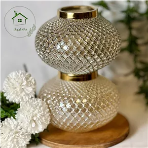 گلدان خمره ای طرح لوزی متوسط
