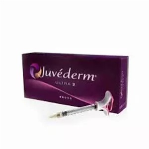 خرید فیلر ژوویدرم اولترا 2 (Juvederm Ultra 2) دو سرنگ نیم سی‌سی | مناسب خطوط سطحی و زیر چشم