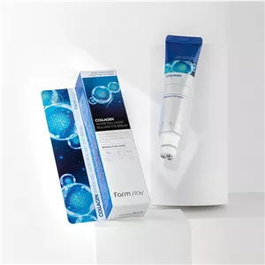 دور چشم کلاژن فارم استی FarmStay Collagen Water Full Moist Rolling Eye Serum