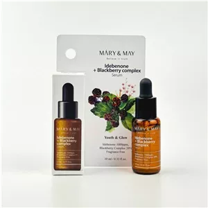 سرم ضد پیری و آنتی‌اکسیدان قوی مری اند می Mary & May IdebenoneBlackberry Complex Ser