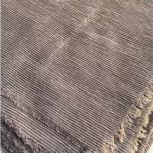 شال نخی دور ریش با الیاف طبیعی