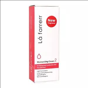 کرم مرطوب کننده پوست نرمال و مختلط 2 لافارر مخصوص صورت و دست 75 میلی لیتر