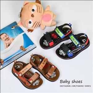 صندل دخترانه و پسرانه رکابدار چسبی جدید مدل داملر DAMLER