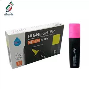 ماژیک علامت زن نوک تخت مدل R-108 راین