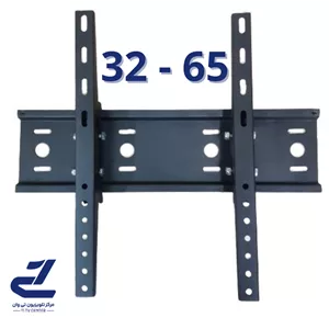 پایه براکت دیواری تلویزیون متحرک مناسب 32تا65 اینچ خم دار A
