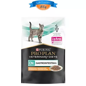 پوچ گربه پروپلن با مشکلات گوارشی طعم مرغ مدل گسترو وزن 85 گرم ProPlan Gastrointestinal