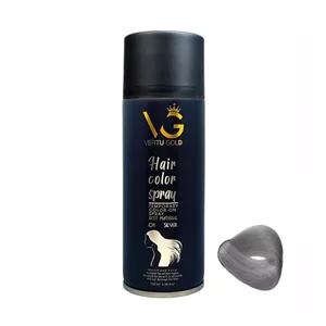 اسپری رنگ مو ورتوگلد نقره ای مدل 01 Silver حجم 150 میلی لیتر
