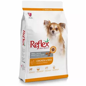 غذای خشک سگ بالغ رفلکس نژاد کوچک طعم مرغ 15 کیلوگرم