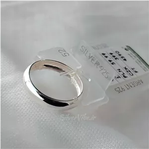 انگشتر نقره حلقه‌ای ساده | رینگ ساده | برند Accessories