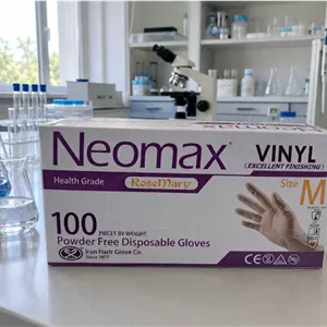 دستکش وینیل برند NEOMAX– سایز M