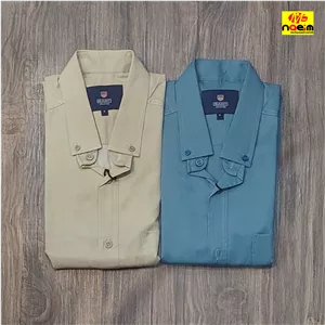 پیراهن آستین کوتاه مردانه کتان  2xl