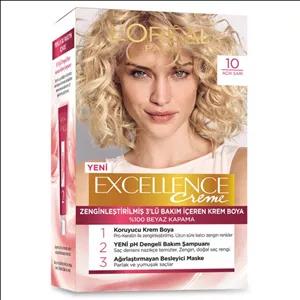 رنگ مو لورآل بلوند روشن L’Oreal Excellence شماره 10