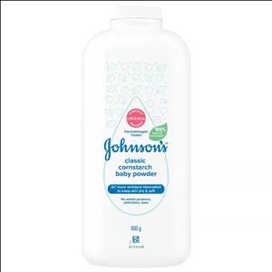 پودر بچه جانسون Johnsons Cornstarch Baby Powder رایحه کلاسیک وزن 500 گرم