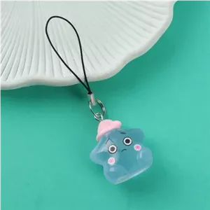 آویز فلش و موبایل طرح ستاره شفاف شب تاب کد 742