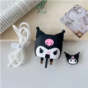 ست محافظ شارژر 4 تکه برای سامسونگ 25 وات طرح کرومی کد 791