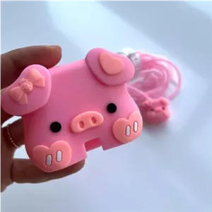 ست محافظ شارژر 4 تکه برای سامسونگ 25 وات طرح خوک کد 839