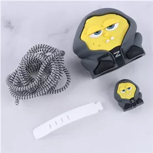 ست محافظ شارژر 4 تکه برای سامسونگ 25 وات طرح باب اسفنجی کد 841