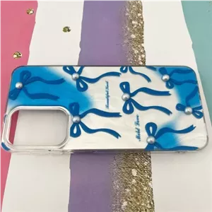 قاب گوشی Galaxy A23 سامسونگ طرح پاپیون مرواریدی کد 909