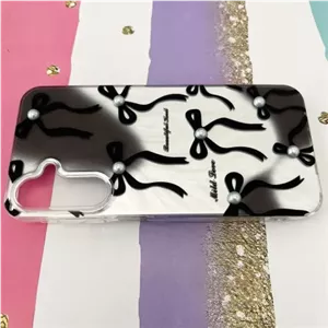 قاب گوشی Galaxy A25 سامسونگ طرح پاپیون مرواریدی کد 909