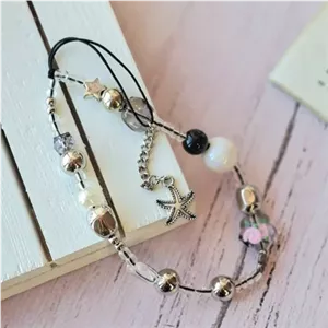 آویز فلش و موبایل ستاره و مروارید کد 923
