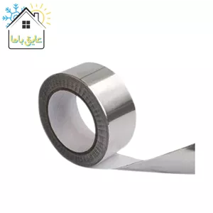 نوار درزگیر الومنیومی ساده حلقه 50 یاردی عرض 10 سانت