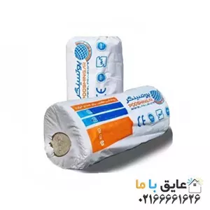 پشم سنگ رولی فویل دار 5 سانت دانسیته 30 پوشینگر