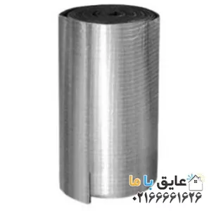 عایق الاستومری رولی کلینت ونتا 25 میلیمتر - نوع روکش: روکش آلومینیوم 170 میکرون مسلح