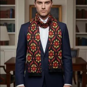 شال گردن مردانه ابریشمی کد 1604 vip