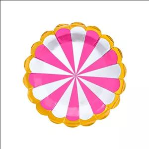 بشقاب لالی پاپ 10تایی صورتی