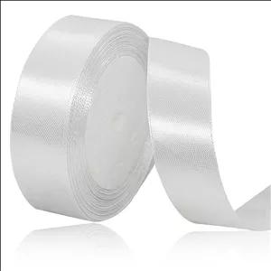 روبان ساتن 2.5 سفید