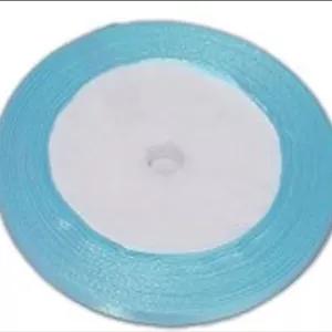 روبان ساتن 0.5 آبی روشن