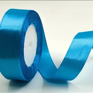 روبان ساتن 2.5 ابی روشن