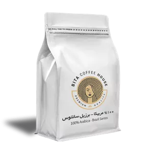 100% عربیکا - برزیل سانتوس (250گرمی)