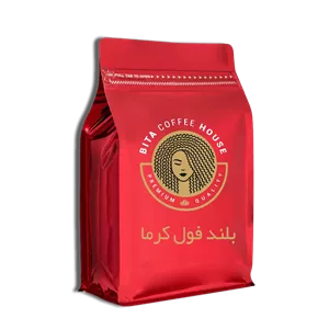 دان قهوه بلند فول کرما (250 گرمی) 