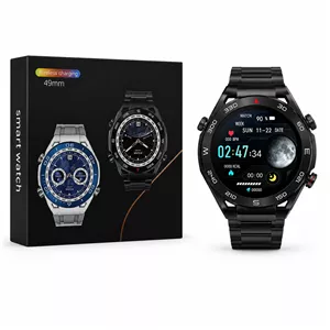 ساعت هوشمند Black Watch | طراحی کلاسیک، امکانات هوشمند و نمایشگر باکیفیت