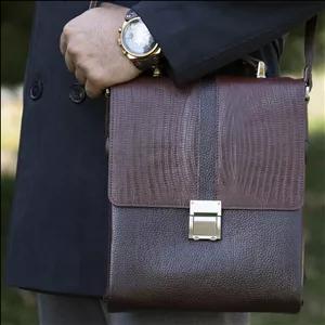 کیف چرم دانشجویی مدل مارال