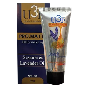 کرم پودر تیوپی حاوی ضد آفتابU3F