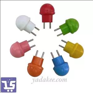 لامپ رنگی 300 عددی 3 وات دوشاخه دار دلتا - فروش کارتنی